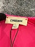 L'Agence 100% Polyester Pink Cocktail Dress Size 10 - photo 7