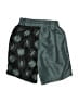 Marvel 100% Polyester Green Gray Board Shorts Size 7 - photo 2