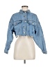 Topshop Blue Denim Jacket Size 6 - photo 1