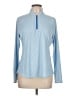 PETER MILLAR Blue Long Sleeve Polo Size L - photo 1