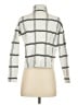 Max Studio Checkered-gingham Ivory Turtleneck Sweater Size XS - photo 2