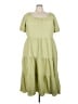 BLOOMCHIC Solid Green Casual Dress Size 22 - photo 1