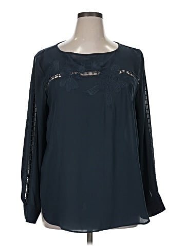 Ann Taylor LOFT Long Sleeve Blouse (view 1)