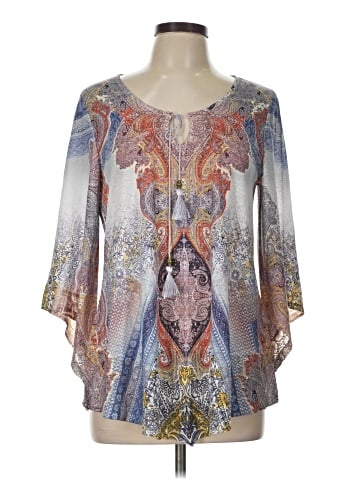 Energie 3/4 Sleeve Blouse (view 1)
