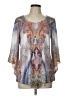 Energie Silver 3/4 Sleeve Blouse Size L - photo 1