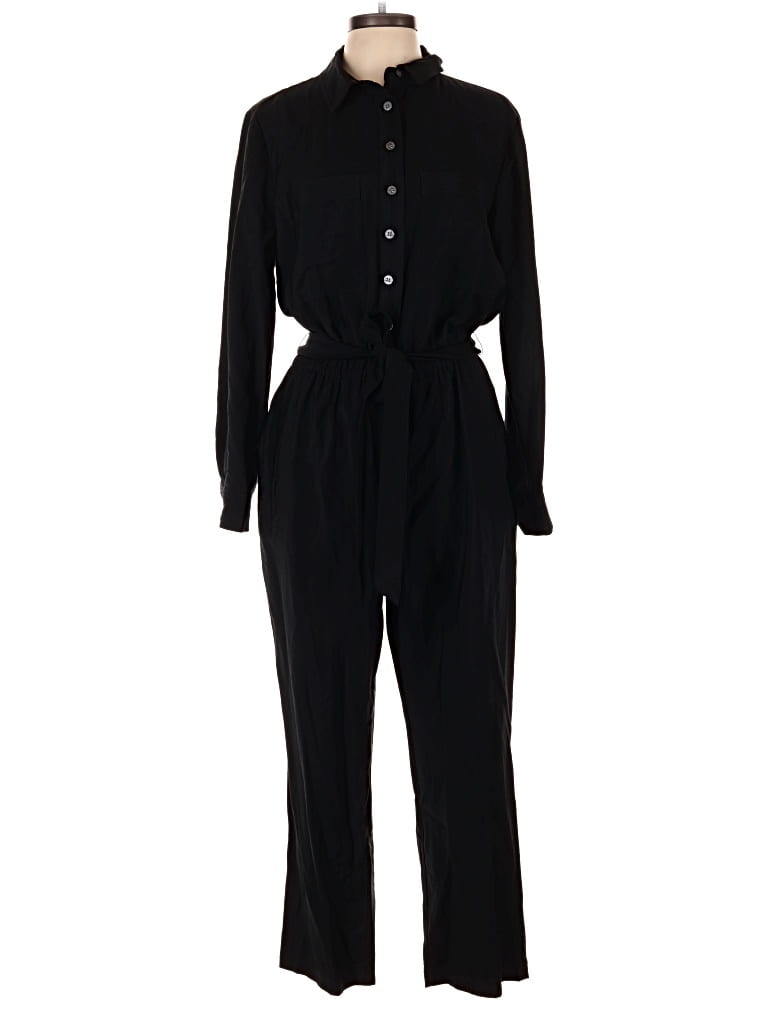 Pre-owned Ann Taylor Loft Jumpsuit In Black