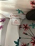Candie's 100% Polyester Floral Ivory Long Sleeve Blouse Size M - photo 7