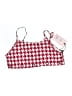 Juicy Couture Houndstooth Red Swimsuit Top Size XL - photo 2