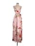Lulus 100% Polyester Floral Pink Casual Dress Size XS - photo 1