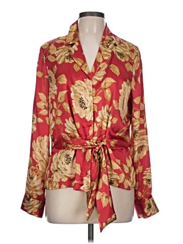 Jones New York Signature Long Sleeve Blouse (view 1)