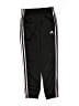 Adidas 100% Polyester Black Track Pants Size 7 - 8 - photo 1