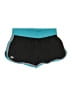 Under Armour 100% Polyester Color Block Teal Athletic Shorts Size L - photo 1