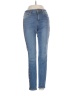 Zara 100% Cotton Stripes Blue Jeans Size 2 - photo 1