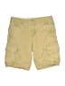 Gap Kids Solid Yellow Cargo Shorts Size 10 - photo 1