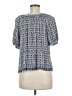 Max Studio Blue Short Sleeve Blouse One size (estimated) - photo 2