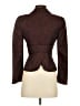 Bebe Paisley Jacquard Maroon Brown Blazer Size 0 - photo 2