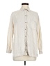 Old Navy Ivory Long Sleeve Button-Down Shirt Size M - photo 1