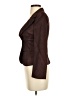 Bebe Paisley Jacquard Maroon Brown Blazer Size 0 - photo 5
