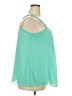Lane Bryant 100% Polyester Green Sleeveless Blouse Size 20 - photo 4