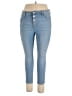 Nine West Solid Blue Jeans Size 14 (petite) - photo 1
