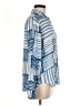 Rails Color Block Blue Long Sleeve Blouse Size M - photo 4