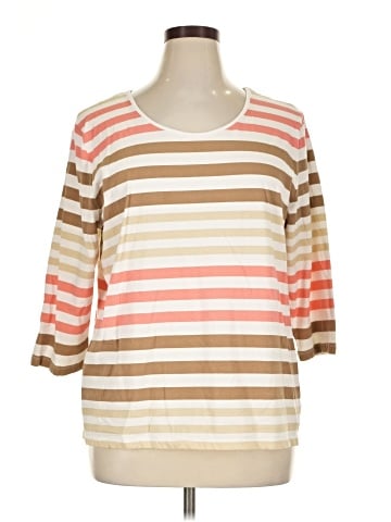 D&Co. 3/4 Sleeve Top (view 1)