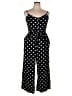 J.Crew Polka Dots Black Jumpsuit Size 14 - photo 1