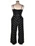 J.Crew Polka Dots Black Jumpsuit Size 14 - photo 2