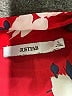 Just Fab 100% Polyester Floral Red Short Sleeve Blouse Size L - photo 7
