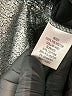 D-Signed 100% Polyester Metallic Silver Jacket Size 14 - photo 4