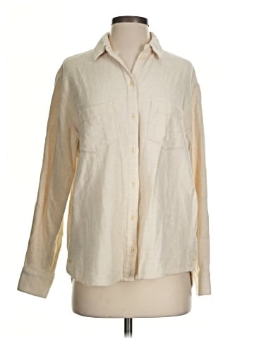 Madewell Long Sleeve Button-Down Shirt (view 1)