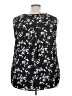 Talbots 100% Polyester Black Sleeveless Blouse Size 3X - photo 2