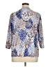 Serengeti Blue 3/4 Sleeve Blouse Size 1X - photo 2