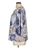 Serengeti Blue 3/4 Sleeve Blouse Size 1X - photo 5