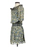 MICHAEL Michael Kors 100% Polyester Paisley Blue Casual Dress Size XS - photo 5