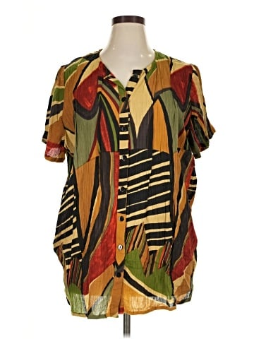 Serengeti Short Sleeve Blouse (view 1)
