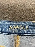 American Eagle Outfitters Graphic Blue Jeans Size 8 (petite) - photo 7