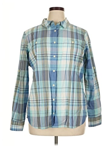 L.L.Bean Long Sleeve Button-Down Shirt (view 1)