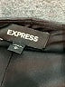 Express Black Faux Leather Skirt Size M - photo 4