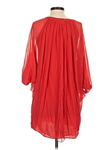 Diane von Furstenberg 3/4 Sleeve Silk Top (view 2)