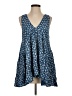Rip Curl 100% Viscose Blue Sleeveless Blouse Size XS - photo 1