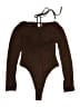 Superdown Brown Bodysuit Size L - photo 1