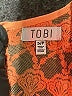 TOBI Orange Sleeveless Blouse Size S - photo 7