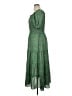 Max Studio 100% Polyester Paisley Green Casual Dress Size XL - photo 5