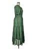 Max Studio 100% Polyester Paisley Green Casual Dress Size XL - photo 4