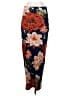 Indah Floral Blue Orange Casual Skirt Size 26 waist (estimated) - photo 2