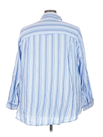 Gloria Vanderbilt Long Sleeve Button-Down Shirt (view 2)