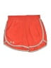 Under Armour 100% Polyester Orange Athletic Shorts Size L - photo 1