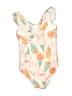 Carter's Print Ivory One Piece Swimsuit Size 3T - photo 2