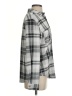 C&C California Plaid Gray Long Sleeve Blouse Size S - photo 4